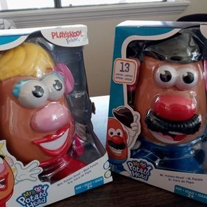 NWT Mr. and Mrs. Potato Head toys. By PlaySchool.
